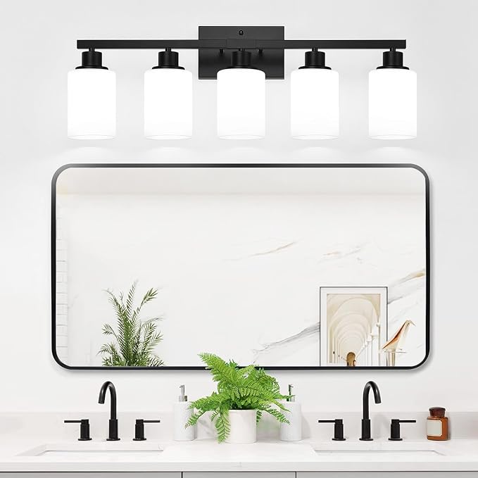 5-Light Bathroom Light Fixtures, Vanity Light - Image 5