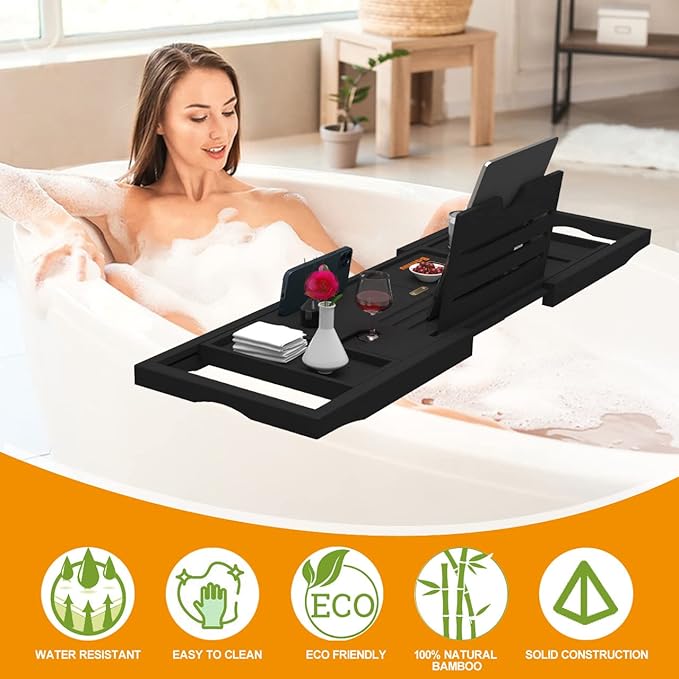 Premium Bathtub Tray Caddy - Image 4