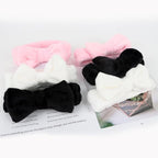 Casoty Black White Pink Skincare Headband - Image 6