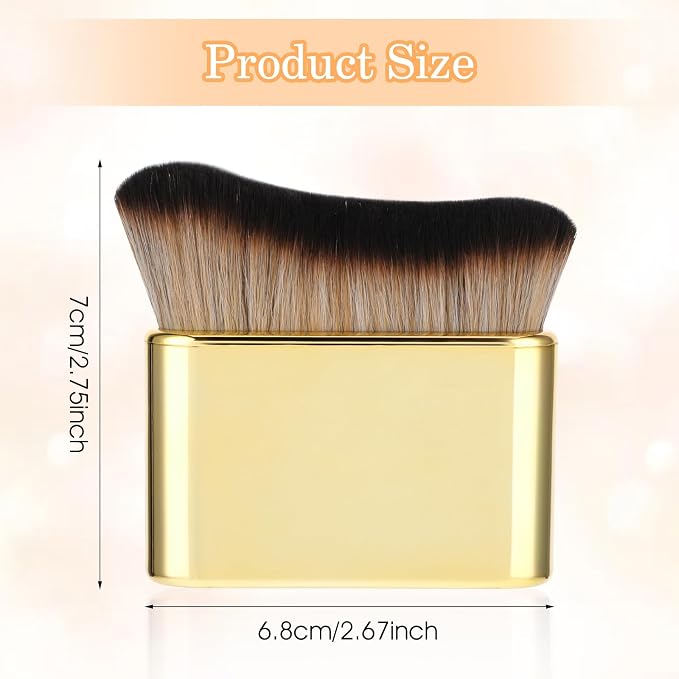 DIVINA VITAE Self Tan Brush Soft Body Makeup Brush Portable Self Tanning Brush - Image 2