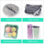 Keeygo Disposable Shower Caps 100 PCS Bath Caps Clear Waterproof Plastic Wraps - Image 7