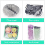 Keeygo Disposable Shower Caps 50 PCS Bath Caps Clear Waterproof Plastic Wraps - Image 3
