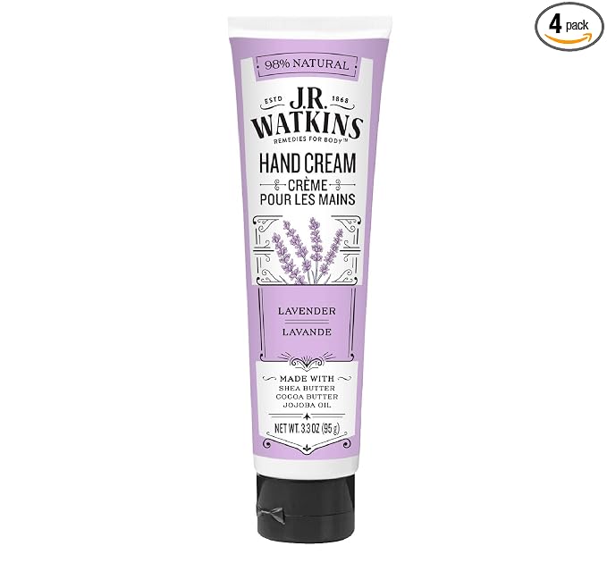 J.R. Watkins Natural Moisturizing Hand Cream, Hydrating Hand Moisturizer by JRWatkins