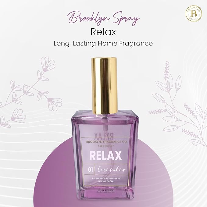 Brooklyn Fragrance Co. BFC-Spa Room Spray – Premium Relax Lavender Scent - Image 2