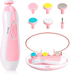 Qunlions life Baby Nail Trimmer Electric-6 in 1 Baby Nail File Clippers Infant by Qunlionslife