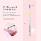 MelodySusie 2.3mm Inverted Tapered R Cut Nail Drill Bit, Professional Safety - Image 3