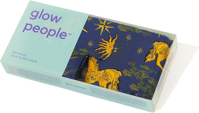 Glow People Silk Sleep Mask – 100% Mulberry Silk Eye Mask - Image 3