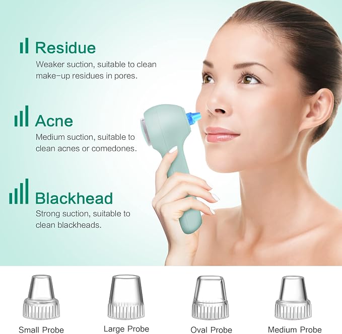 UMICKOO Face Scrubber Exfoliator, Facial Cleansing Brush Waterproof - Image 3