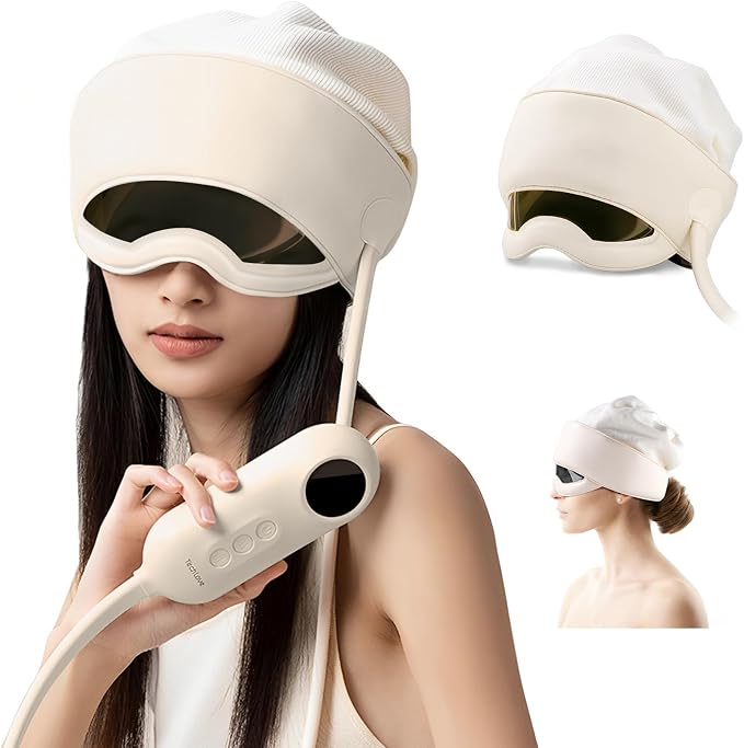 Electric Head Massager for Headaches, Eye Massager by ArtmoryUSCandles