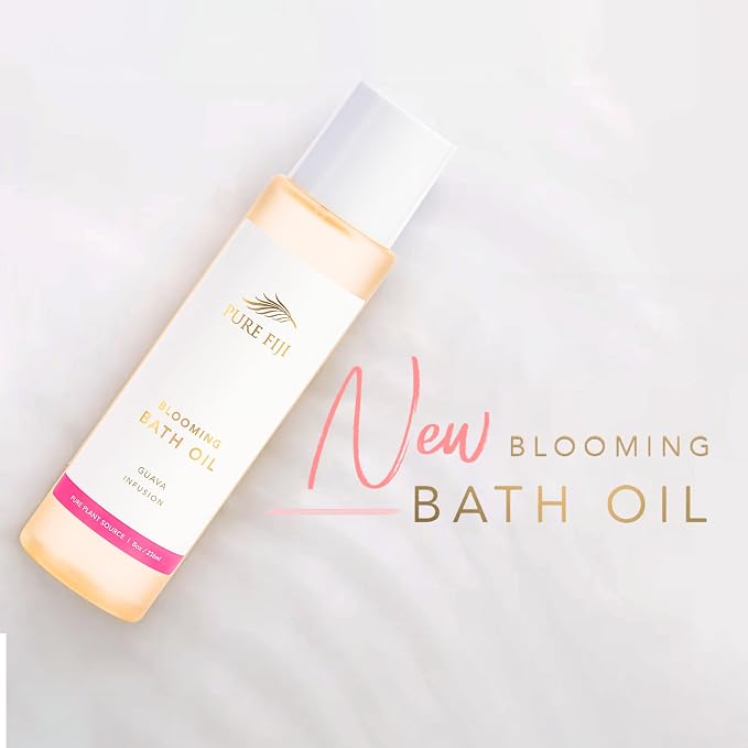 Pure Fiji Bath Oil, Conditioning Body Moisturizer - Image 3