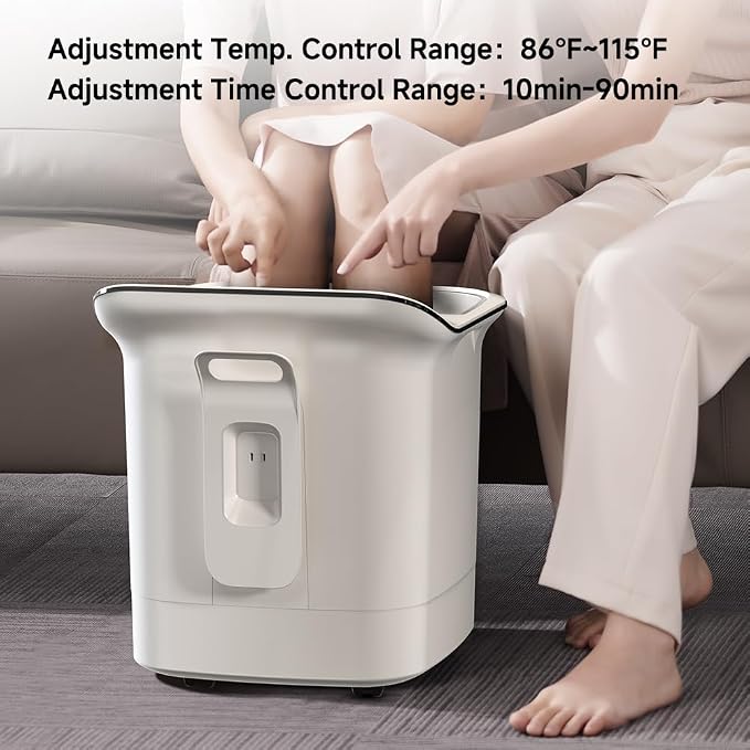 13-inch Foot Spa with Fully Automatic Electric Massage Dual-Action System - Image 4