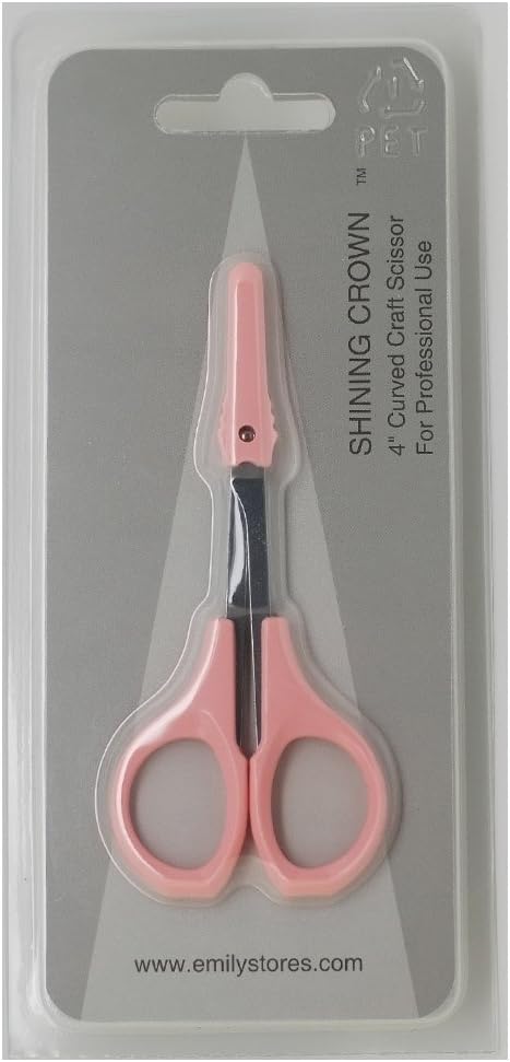 Eyebrow Grooming Scissors 4 Inches Curved Small Craft Lash Scissor - Image 4