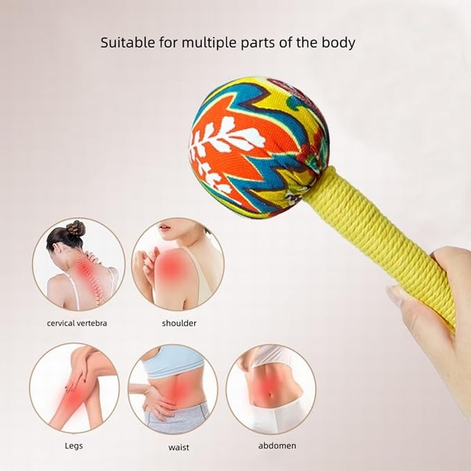 Mugwort Massage Hammer, Massage Tools Back, Shoulder & Body - Image 5