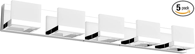 Tipace Dimmable Modern 5 Lights LED Vanity Light by Tipace