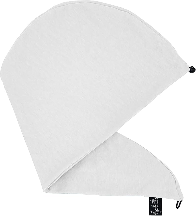 Elizabeth Roberts 100% Cotton T Shirt Hair Towel Wrap Plopping Essential Turban by ElizabethRoberts
