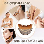 New Lymphatic Contour Face Brush, Manual Lymphatic Drainage Massager, - Image 2