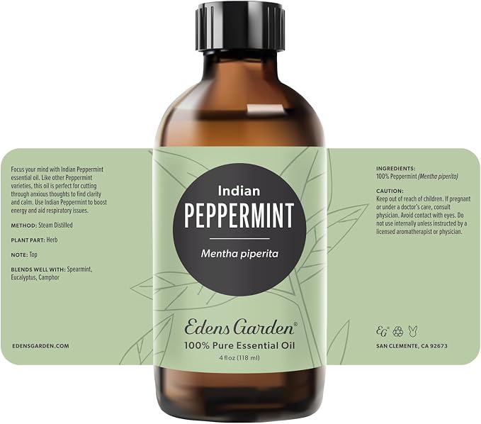Edens Garden Peppermint-Indian Essential Oil- 100% Pure Premium Grade, - Image 9