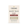 Cremo Exfoliating Body Bar for Men, Bourbon & Oak Scent, Cleanses and Hydrates by CremoCompany