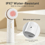 Electric Facial Cleansing Brush, Rechargeable Waterproof Dual Rotating Face - Image 5