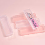 4Pcs Transparent Storage Boxes For Nail Tool Professional Pedicure Manicure - Image 5