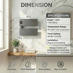 Electric Towel Warmer, Heated Towel Rack - Image 6