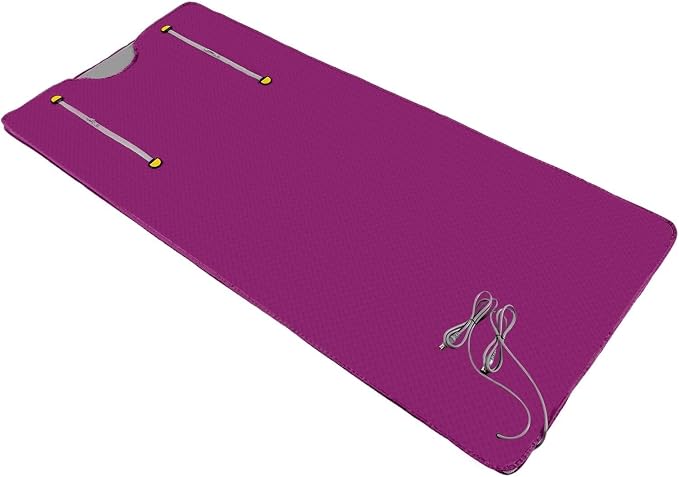 Far Infrared Sauna Blanket Sauna Bag Body Shaper Blanket, 2 Zone Controller by Unknown
