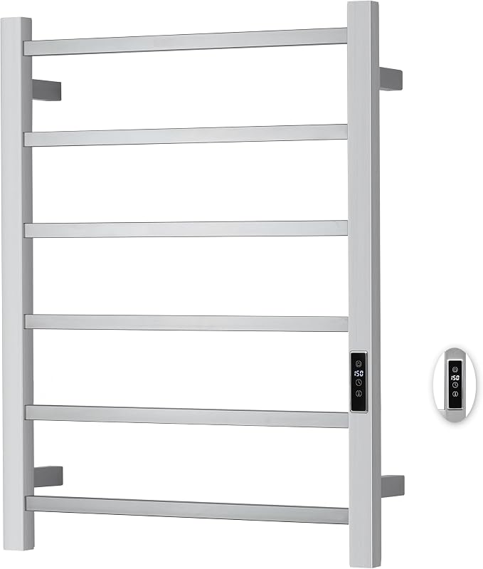 Heated Towel Racks for Bathroom, Wall Mounted Electric Towel Warmer Racks by BLARALA
