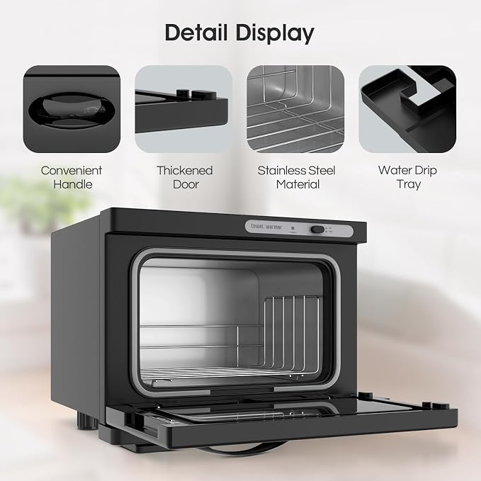 Towel Warmer Cabinet, 8L Hot Spa Small Towel Warmer Heating Use - Image 5