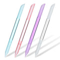 4 PCS Glass Cuticle Pusher Tool, Cuticle File, Dual Ended Manicure Stick by Unknown