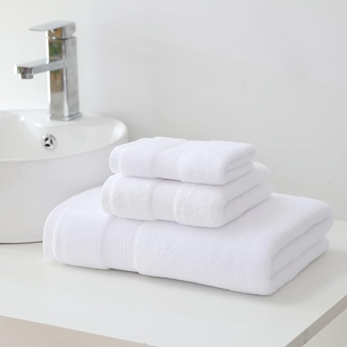 27x55 Bath Towel100 Percent Cotton 650GSM Luxury Super Soft Absorbent Bathroom - Image 5