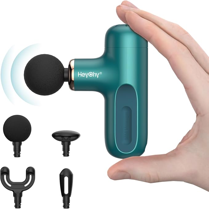 HEYCHY Super Mini Massage Gun, Percussion Deep Tissues Muscle Massager by HeyChy