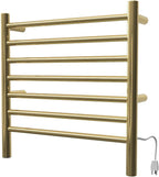 Amba RWHS-SPG Radiant Small 7 Bar Towel Warmer in Polished Gold - Image 7