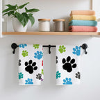 2PCS Cute Dog Paws Kitchen Towels, Dog Mom Gifts - Image 4
