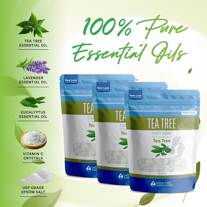 Tea Tree Foot Soak Epsom Salt - Image 2
