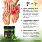 FOOT SPA - Exfoliating Scrub Gel, 16 Oz - Manicure, Pedicure and Body - Image 3