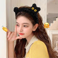 Funny Cat Headband for Women, Cute Animal Duck Frog Dinosaur Snail Kawaii Spa by IQUQIXL