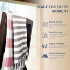 Cotton Turkish Beach Towel - Image 4