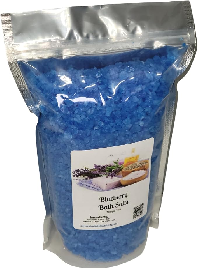 Bath Salts | 4lb Bag | Choose Your Scent | Epsom Salt | Sea Salt| Bathing | by Bulk+Salts+Bath+%26+Body