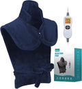 26" x 35" Flannel Neck&Shoulder&Back Heating Pad by RUQIJI
