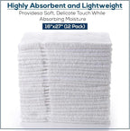 Simpli-Magic Cotton Hand Towels 16"x27" – Soft Towels - Image 3