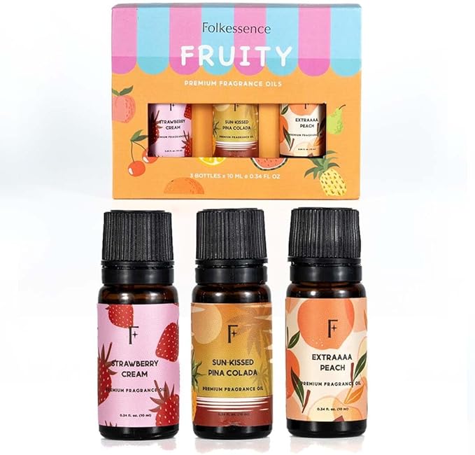Folkulture Fruity Essential Oils Set by FOLKULTURE