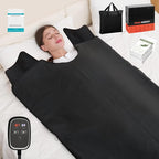 Infrared Sauna Blanket for Home: Large Portable Design for Full Body Detox & by Unknown