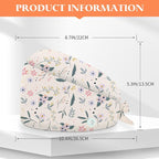 Adjustable Scrub Cap with Buttons & Sweatband, Working Hat with Elastic Tie Back - Image 3