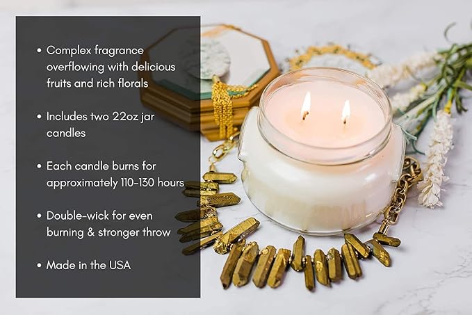 Tyler Company Diva Scented Candle, 22 oz, Includes a Tyler Company Match by Unknown