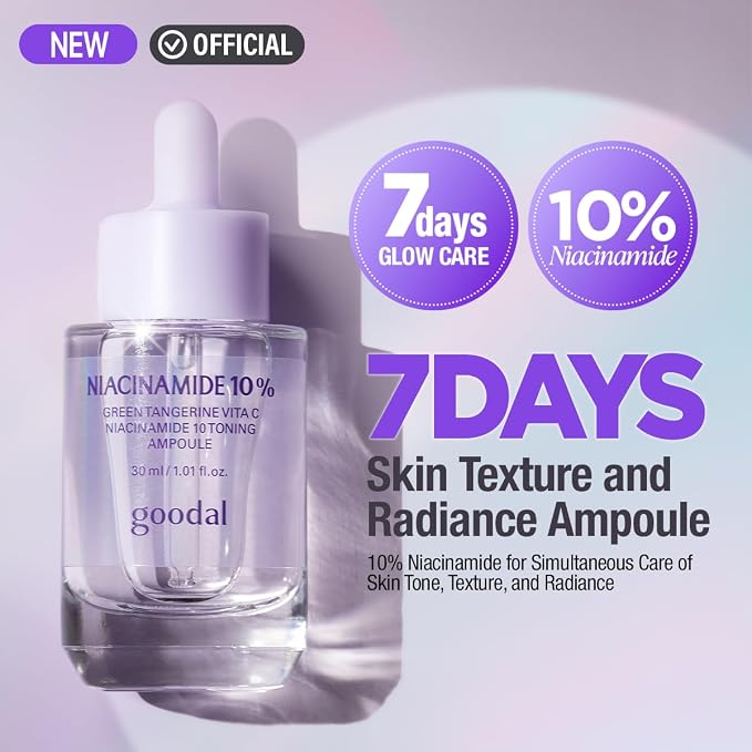 GOODAL Green Tangerine Vita C Niacinamide 10 Toning Ampoule - Image 2