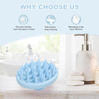 Meartchy Silicone Scalp Massager, Scalp Scrubber - Image 6