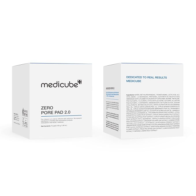 medicube Toner Pads Zero Pore Pad 2.0 | Dual-Textured Facial Pad - Image 9