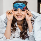 Dolphin Eye Mask Sleeping Mask Sea Fish Coral Whale Starfish Ocean World Sleep - Image 5