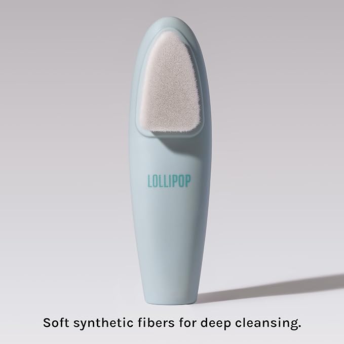 LOLLIPOP Dual-Sided Facial Cleansing Brush | Handle Size Silicone Face - Image 5