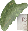 Rena Chris Body Gua Sha Tools, Natural Xiuyan Jade Guasha Tool, Manual Massage by RenaChris